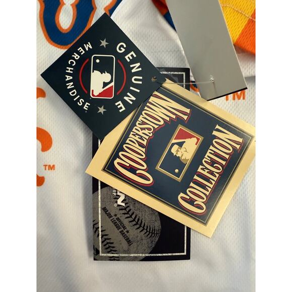 New York Mets Shirt Mens Large MLB Baseball Cooperstown Collection Tee - Picture 5 of 6